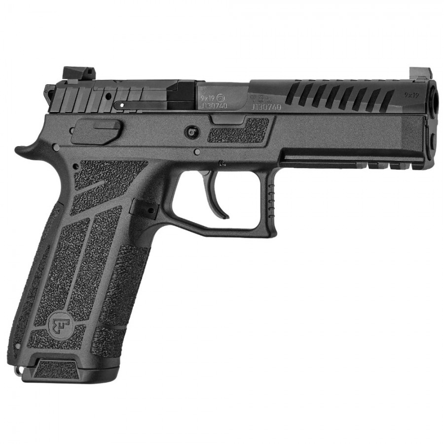 CZ P-09F Nocturne - 4.53" (9mm) - Optics Ready - Night Sights - Black-img-1