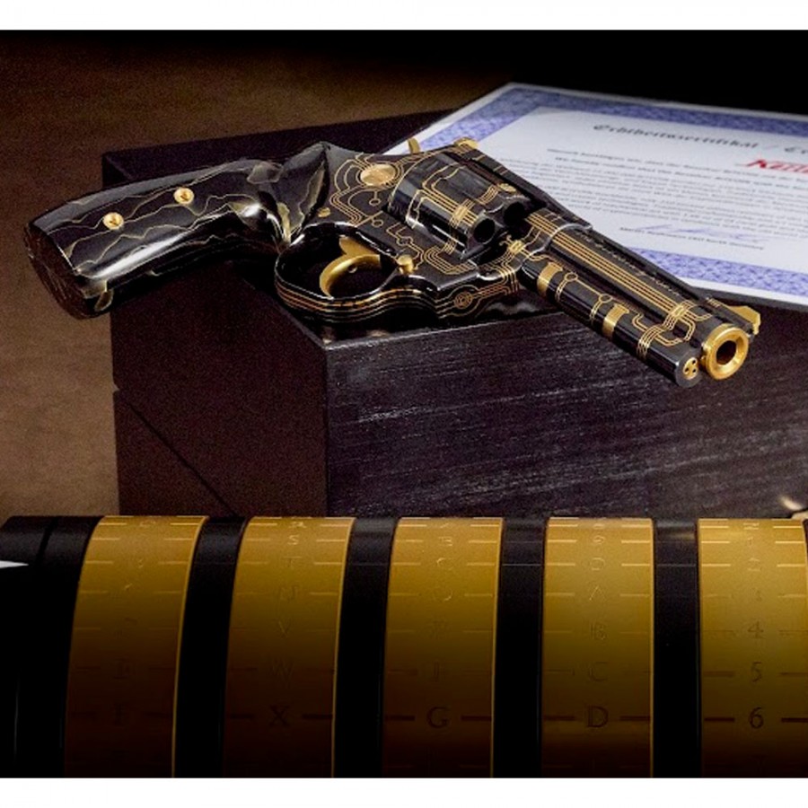 NHC KORTH LIMITED EDITION BITCOIN REVOLVER (.357 MAG) 4