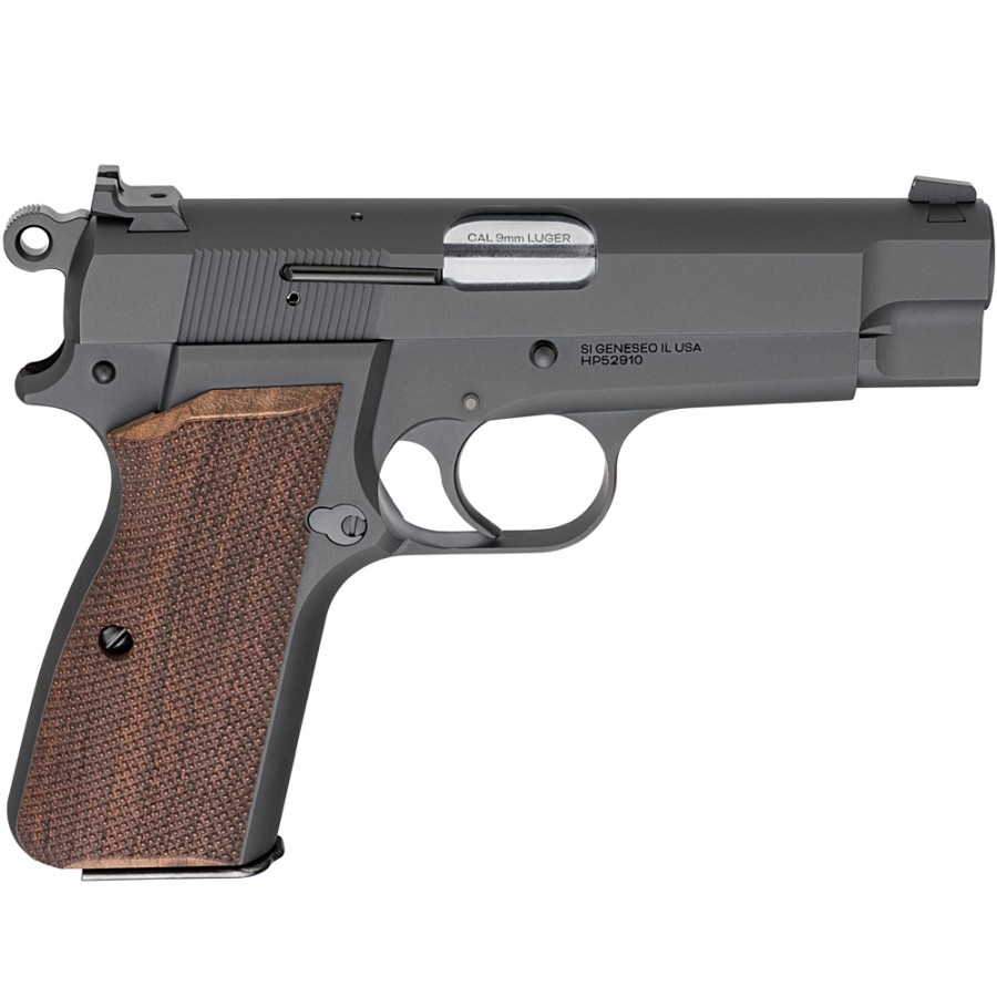 Springfield Armory SA-35 - 4 Inch Barrel (9MM) Blued/Wood-img-1