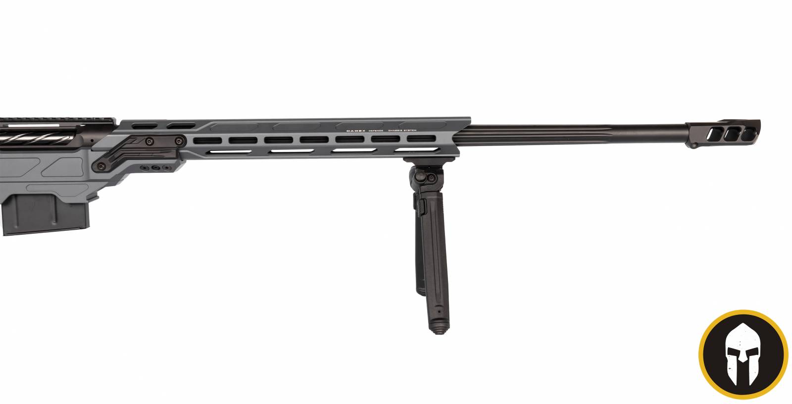 Cadex Defense CDX-33 LITE .338 Lapua Mag 27 1:9.5 Bbl Skeleton Stock  Hybrid OD Green/Black Rifle w/MX1 Muzzle Brake  CDX33-TAC-338-27-BS30-D2D3N-HOD For Sale! 