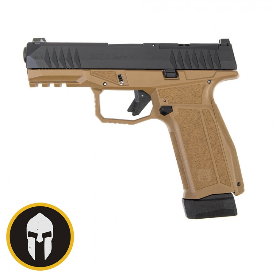 AREX DEFENSE DELTA X (GEN 2) 9MM OPTIC READY (FDE/BLACK) Modern Warriors