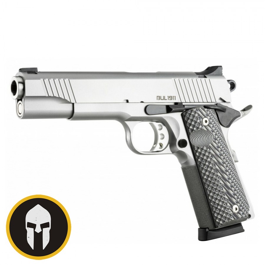 Bul Armory 1911 Government 9mm 5 Barrel Stainless Steel Modern Warriors 5077