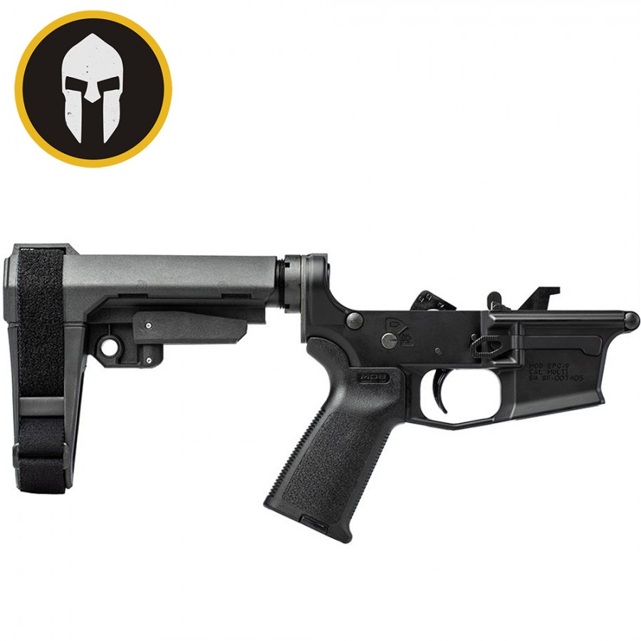 AERO PRECISION EPC9 PISTOL MARKED COMPLETE LOWER RECEIVER WITH MOE