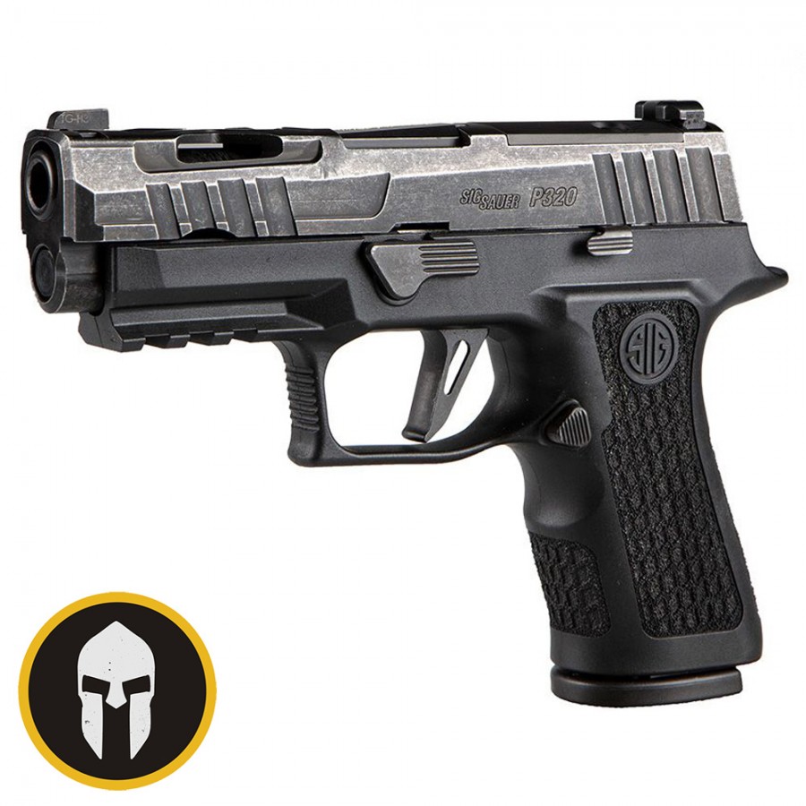 SIG SAUER P320 SPECTRE (9MM) 3.9" BARREL OPTICS READY (BLACK) Modern Warriors