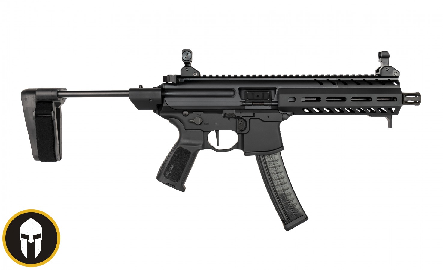 Sig Sauer Mpx 9mm 8 Pistol With Timney Trigger And Mpx Psb Brace