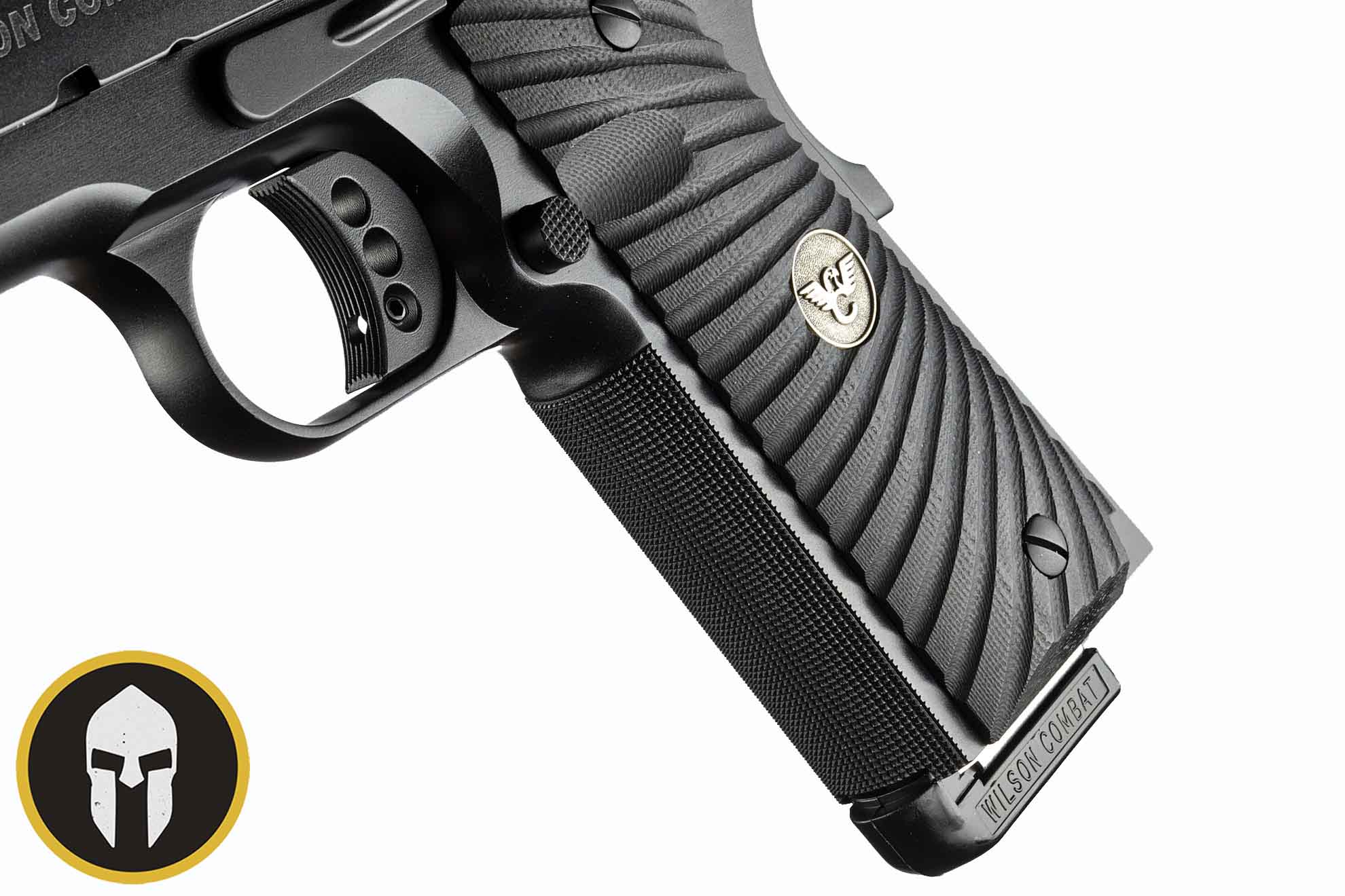 Wilson Combat 1911 Cqb 10mm Full Size Pistol Black Frame Black Slide Single Stack With 6262