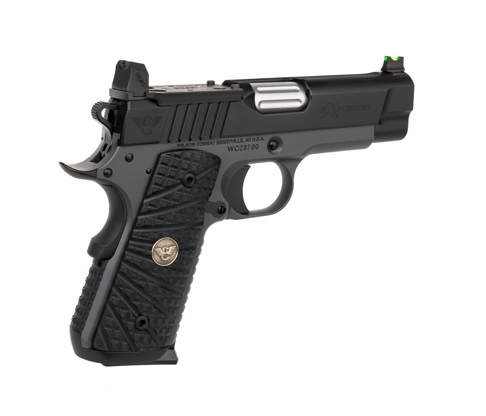 Wilson Combat Experior 5 Single Stack 9mm Pistol, Ameriglo Night