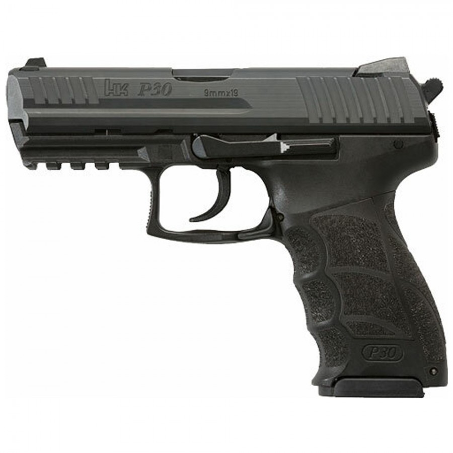 H&K P30 V3 (9MM) 3.85" BARREL WITH NIGHT SIGHTS (BLACK) Modern Warriors