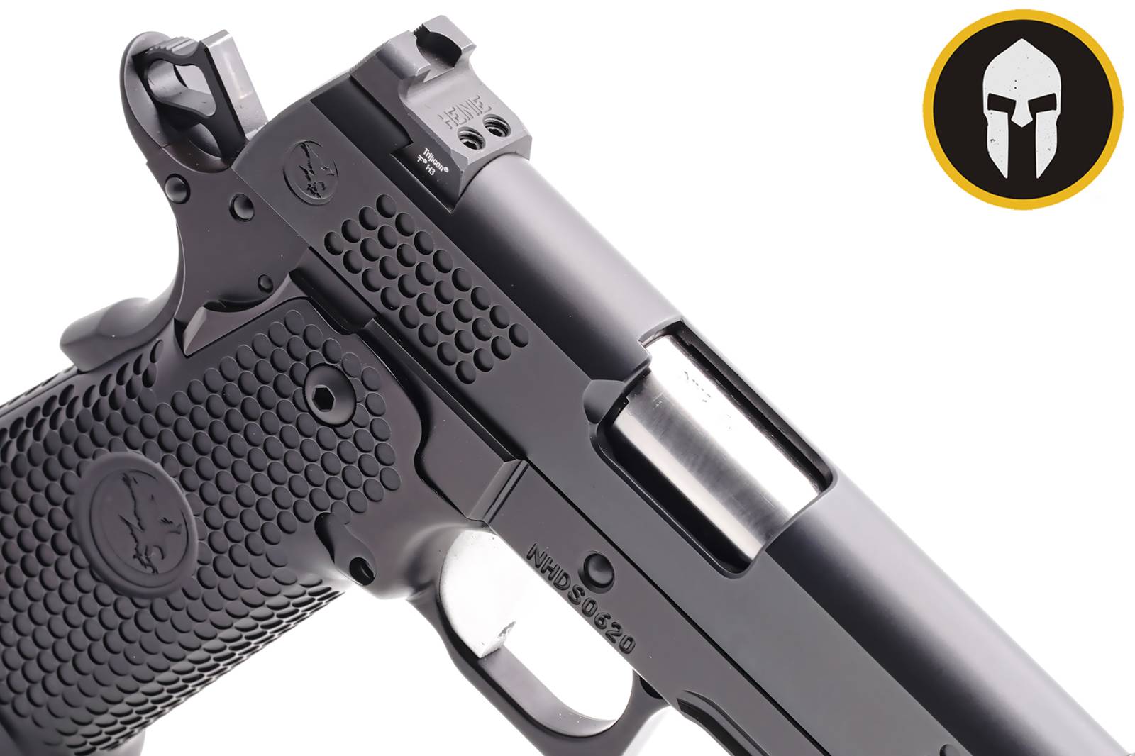 NIGHTHAWK CUSTOM TRS COMMANDER (9MM) DOUBLE STACK BLACK NITRIDE FINISH