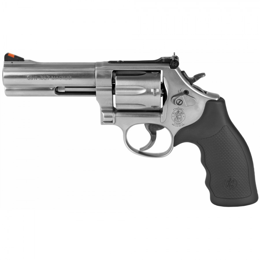 Smith And Wesson 686 Plus Revolver 357 Mag 4 Barrel Stainless Steelblack Modern Warriors 5815