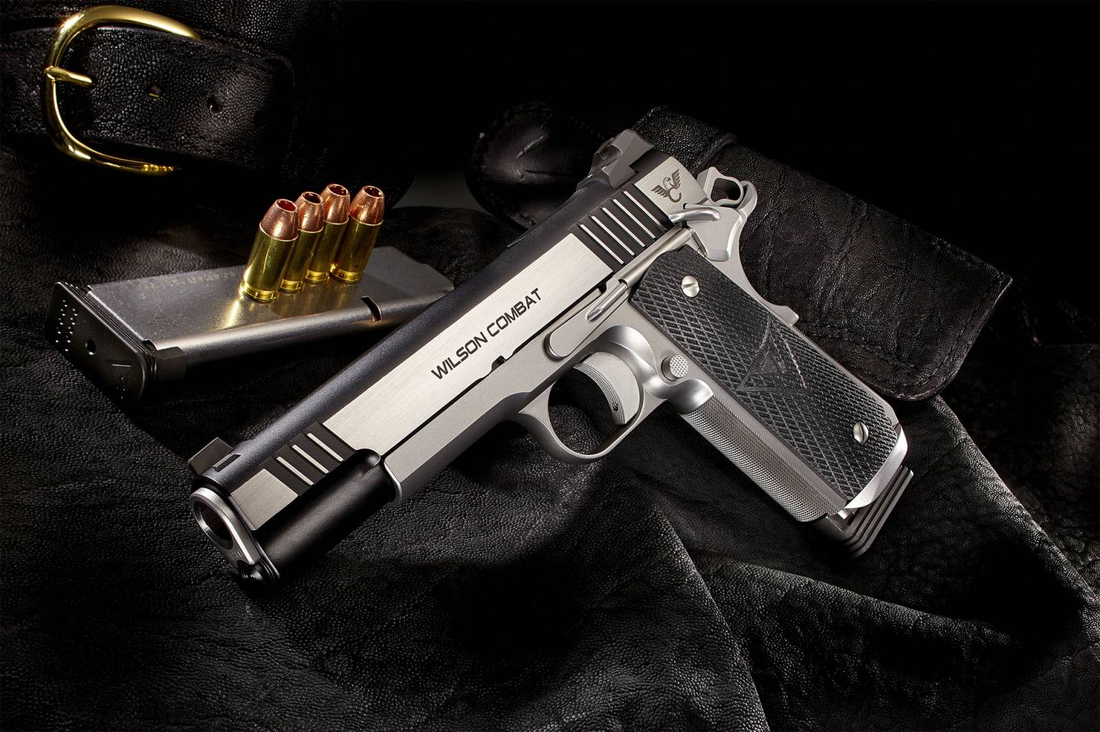 Wilson Combat Vickers Elite 45 Acp 5 Barrel With Stainless Steel Upgrade Polished Sides 3512