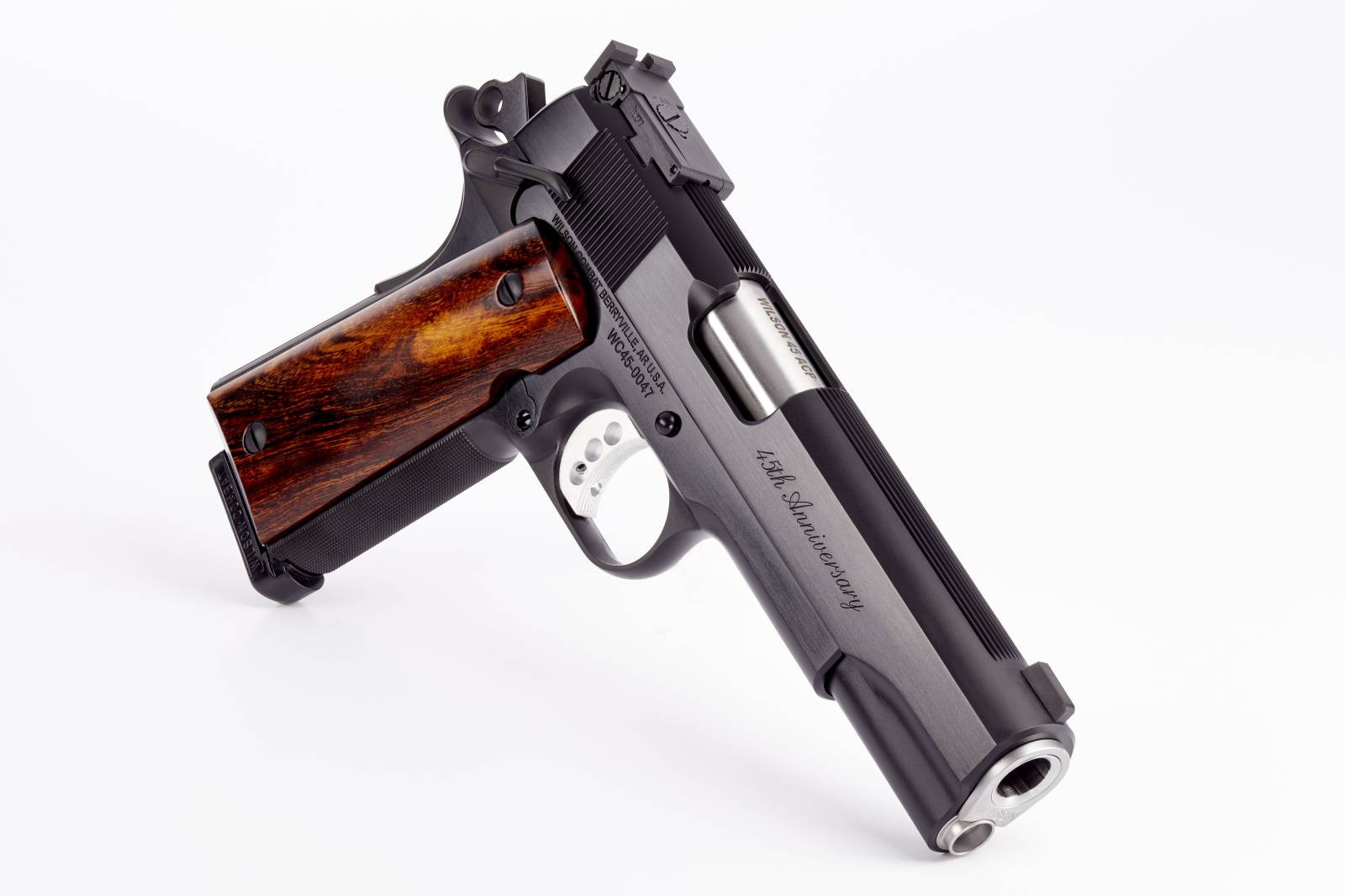 WILSON COMBAT 45TH ANNIVERSARY SPECIAL EDITION CQB .45 ACP WOOD