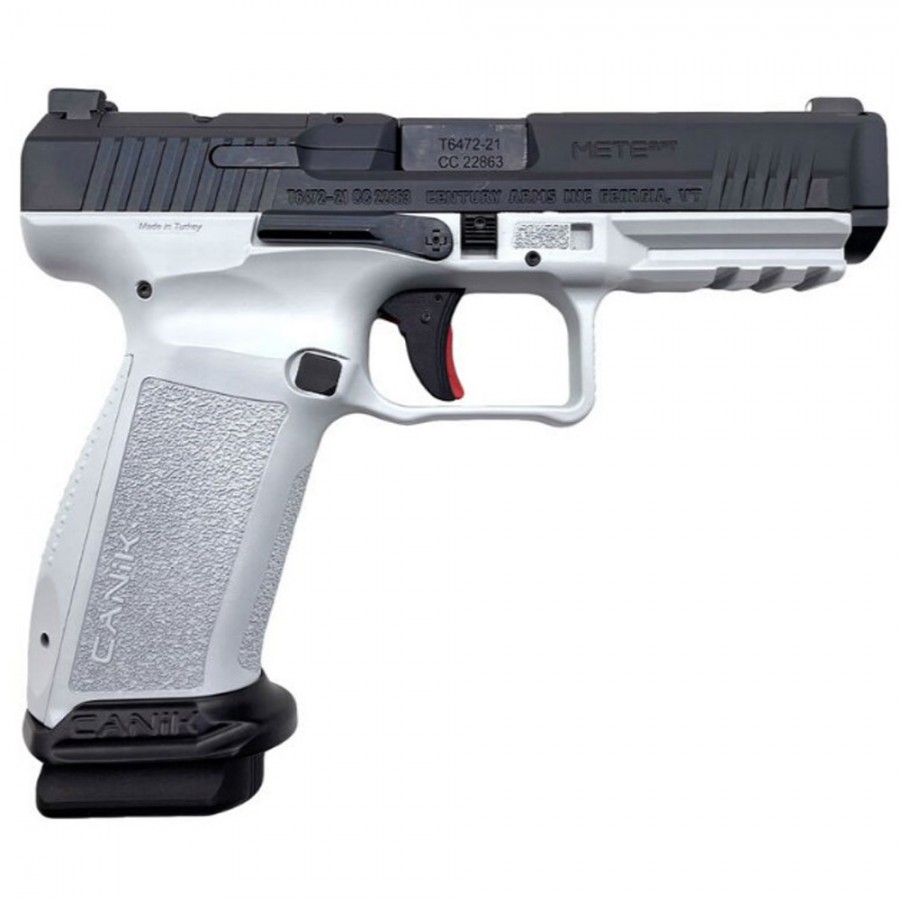 CENTURY ARMS CANIK METE SFT (9MM) 4.5" BARREL OPTICS READY (BLACK/WHITE