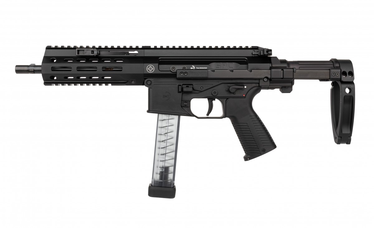 Spc9 Cheek Riser B&T SPC9 (9MM) WITH TELESCOPING TAILHOOK BRACE (BLACK) | Modern Warriors