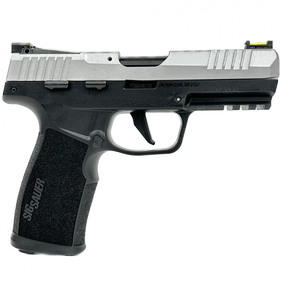 SIG SAUER P322 (.22 LR) 4 BARREL OPTICS READY AND THUMB SAFETY (BLACK/ SILVER)