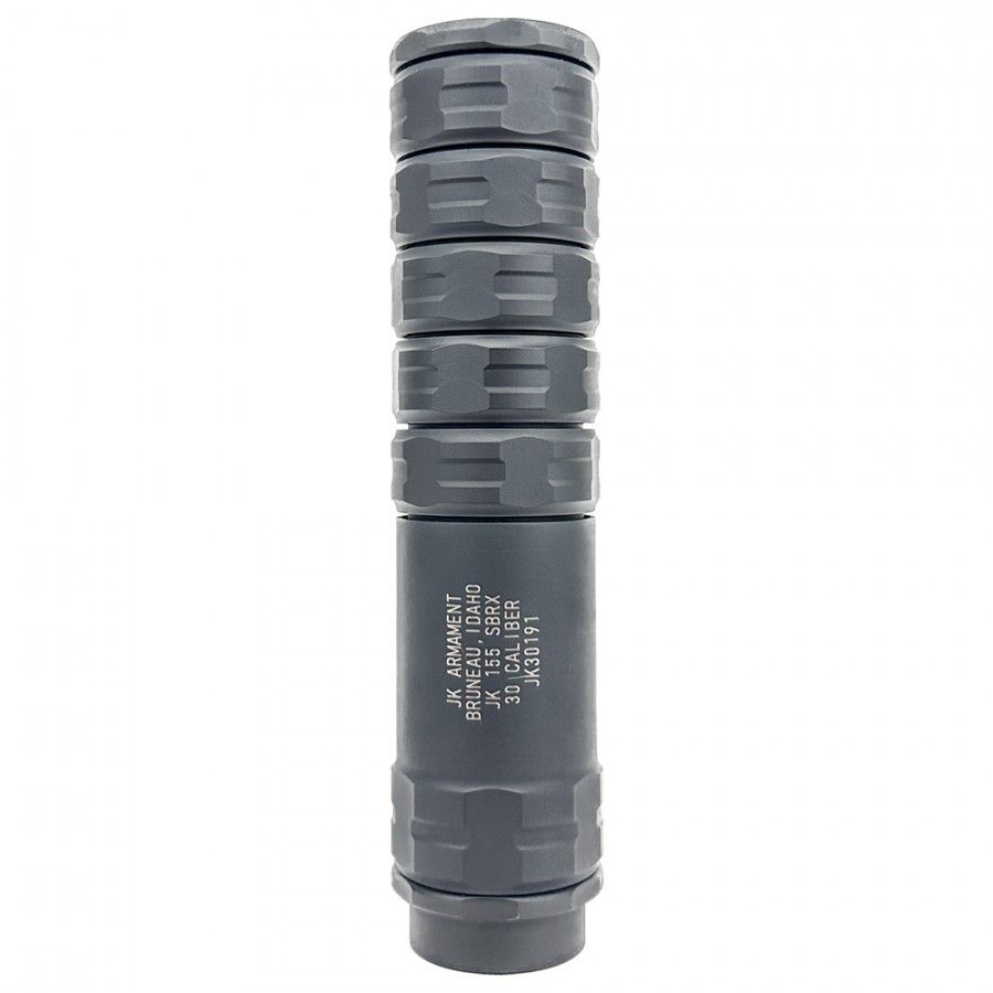 JK ARMAMENT 155 SBRX SUPPRESSOR (.30 CAL) WITH PRO QUICK ATTACH TAPER