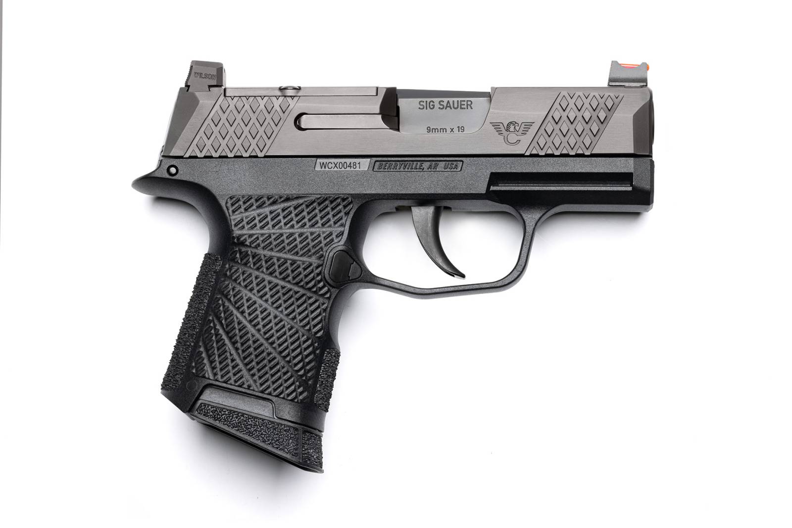 WILSON COMBAT WCP365 (9MM) BLACK FRAME WITH ACTION TUNE STRAIGHT