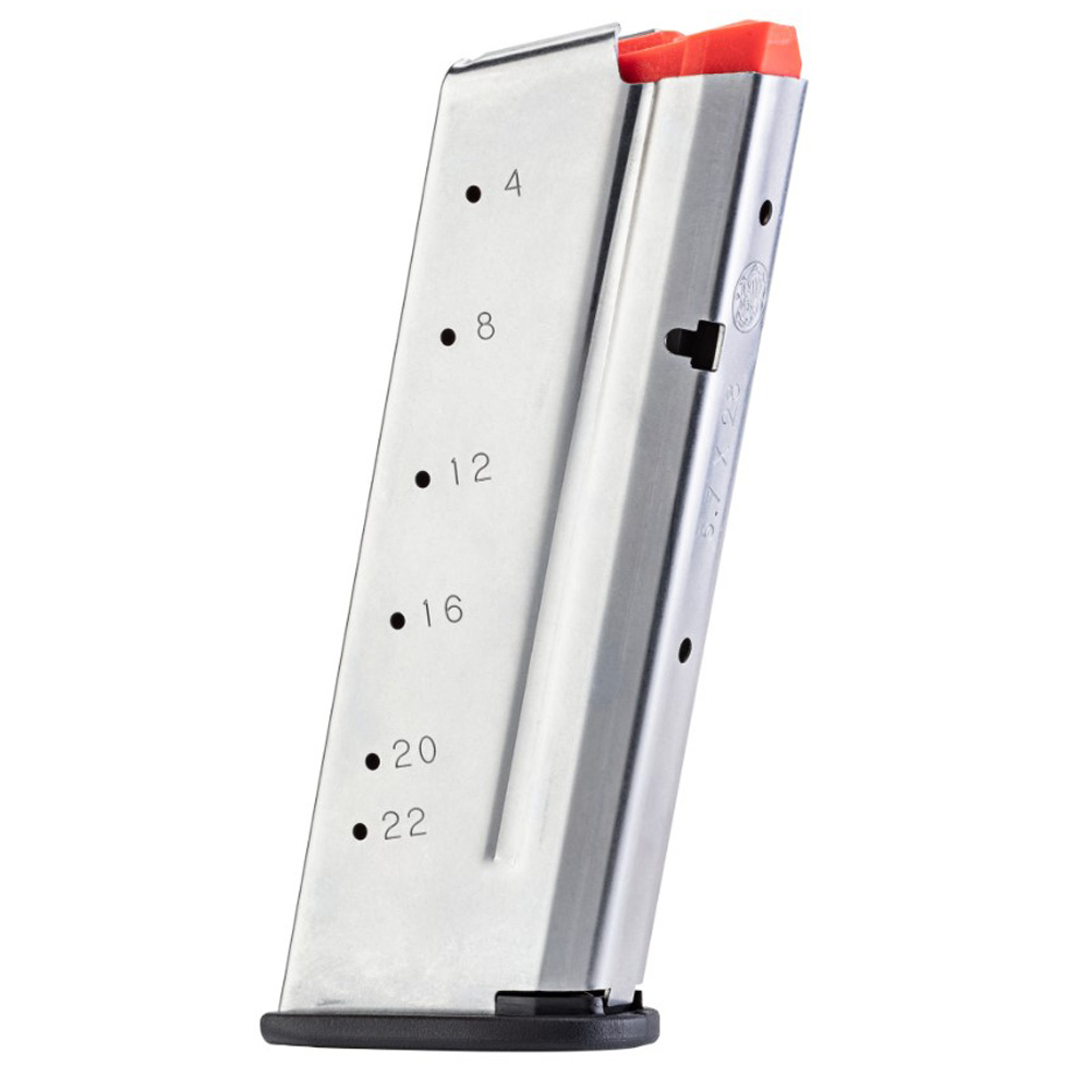 SMITH & WESSON M&P MAGAZINE (5.7X28MM) 22 ROUNDS (STAINLESS STEEL