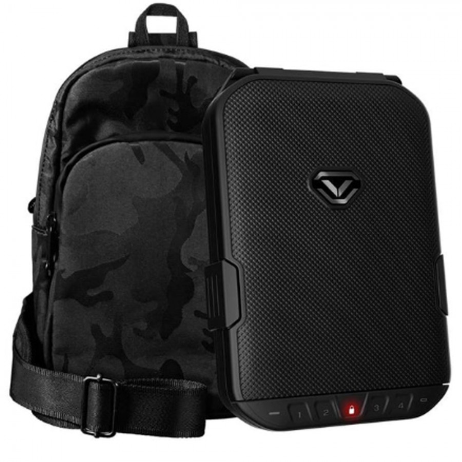 VAULTEK LIFEPOD + TREKPACK TACTICAL SLING BAG COMBO (BLACK CAMO