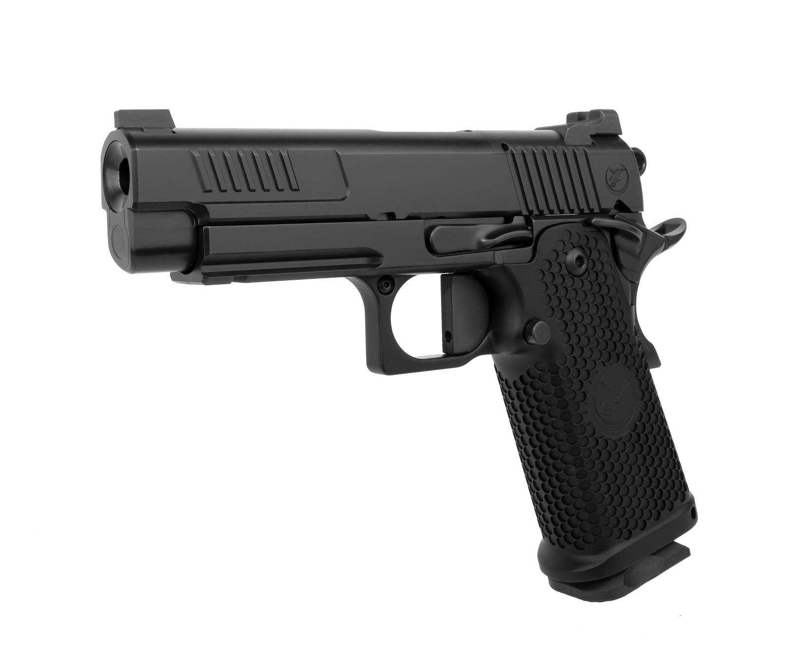 NIGHTHAWK CUSTOM DELEGATE (9MM) COMMANDER SIZE DOUBLE STACK FRAME BLACK