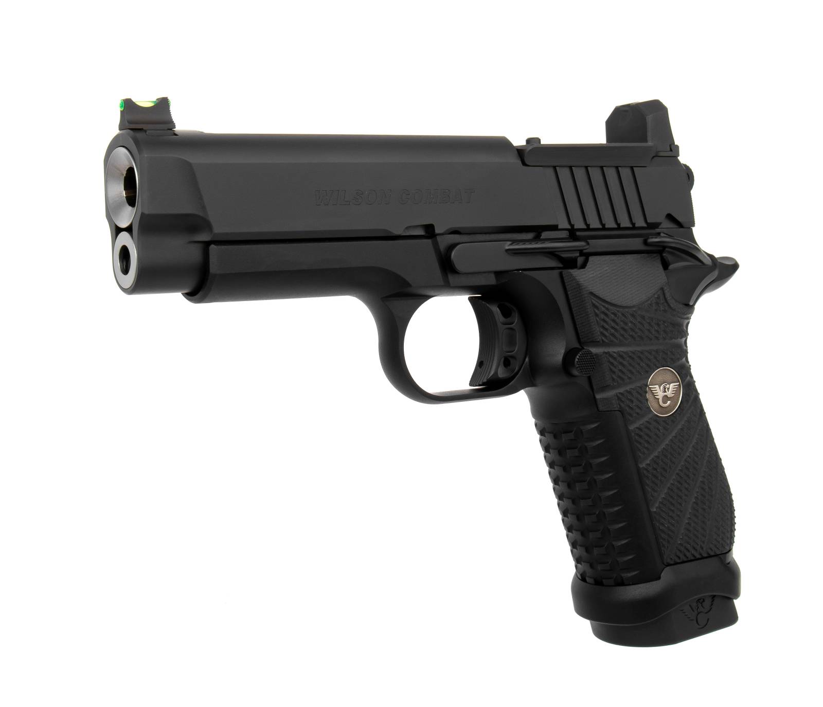 Wilson Combat Experior Compact Double Stack 9mm Non Light Rail Black Armor Tuff Finish With 4673