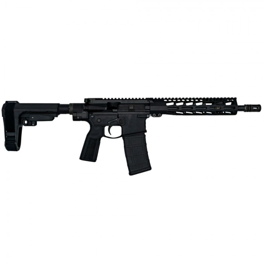 SHIELD ARMS SA15 (5.56MM) 11.5" BARREL MLOK WITH FOLDING SBA3 (BLACK) Modern Warriors