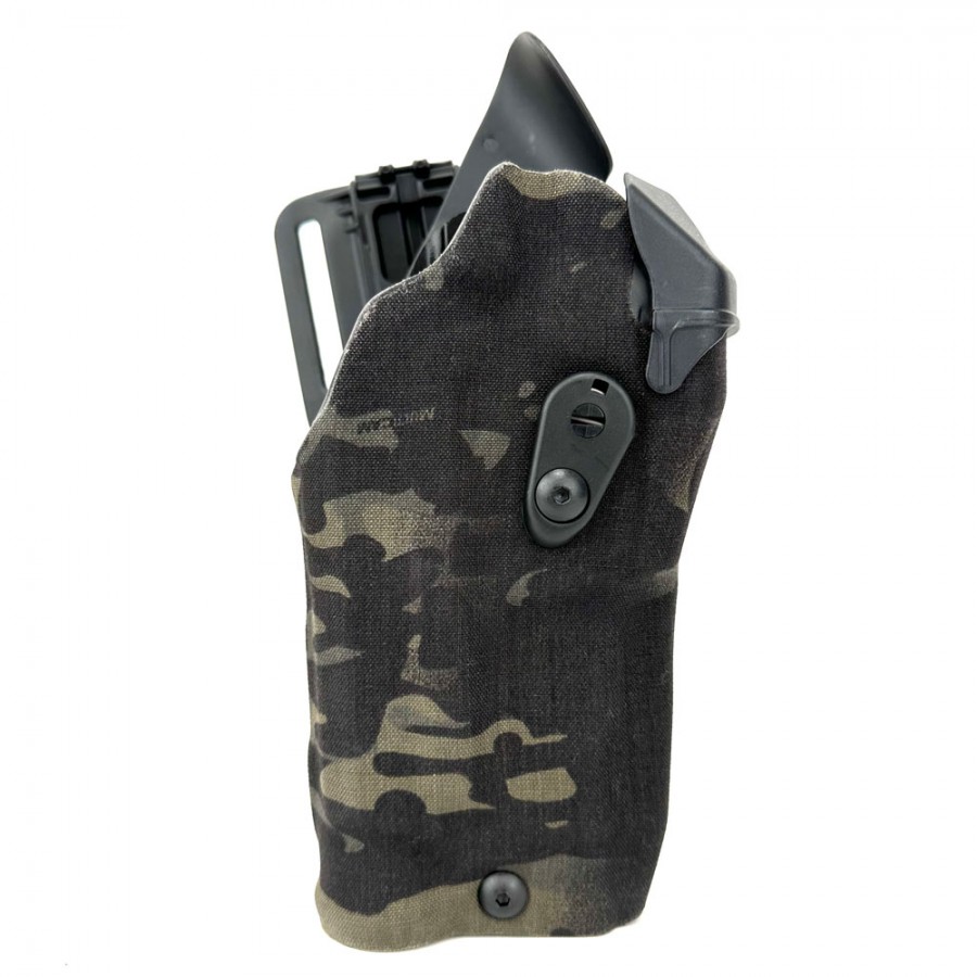 SAFARILAND 6390RDS RH HOLSTER (STACCATO 4.1/ PRODIGY 4.25 WITH X300U) ALS  WITH UBL (MULTICAM BLACK CORDURA)