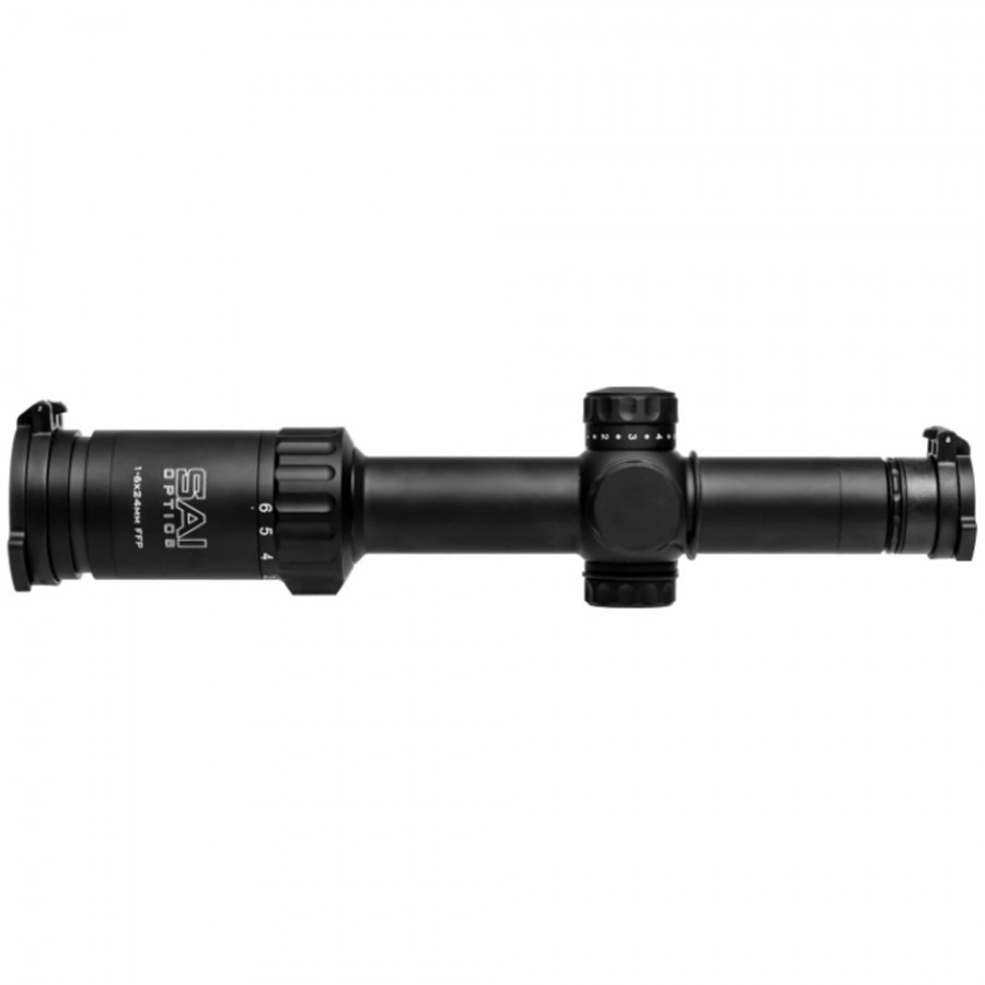 ARMAMENT TECHNOLOGY SAI OPTICS SAI 6 LPVO 1-6X24MM (30MM TUBE) MRAD-MIL ...