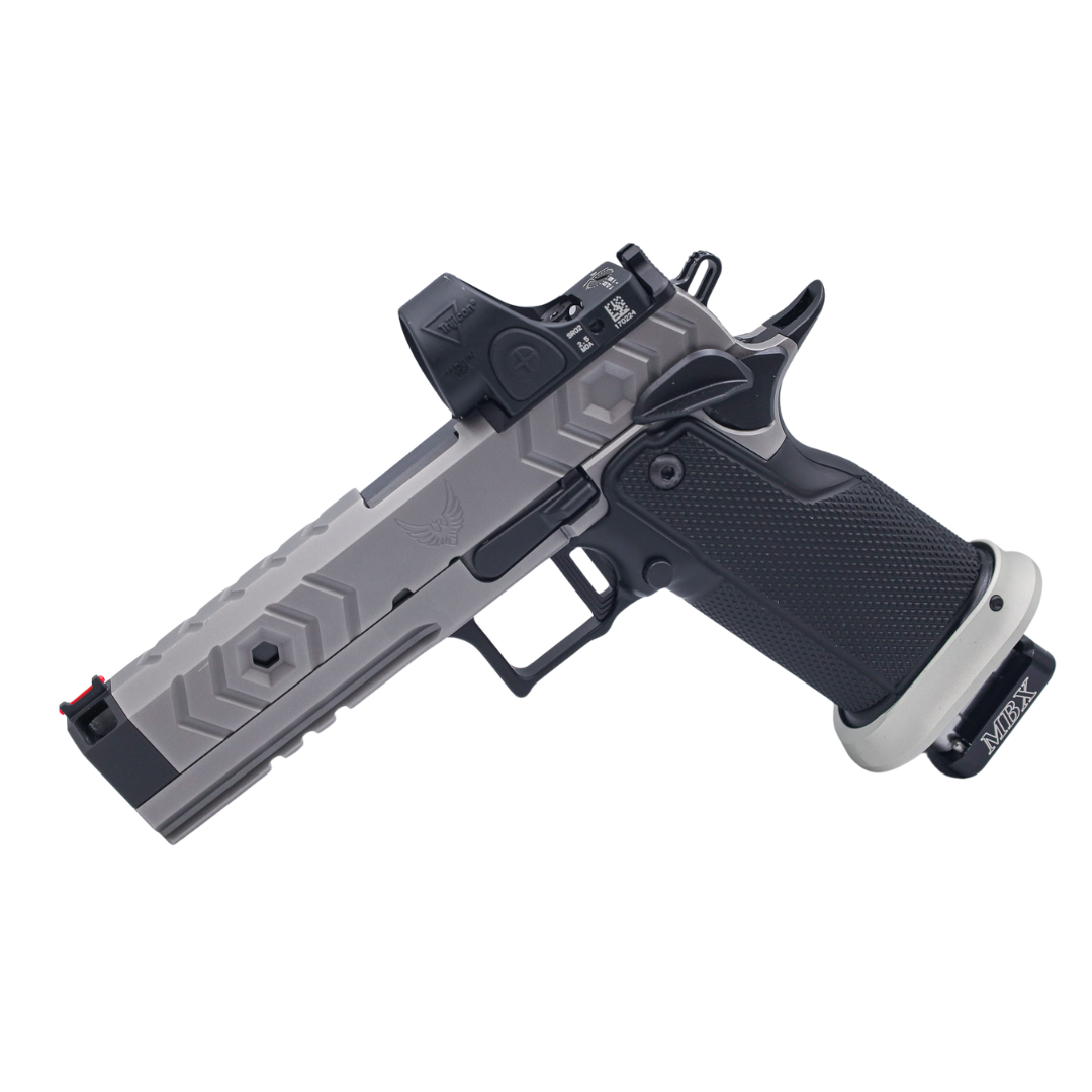 PHOENIX TRINITY H-TAC (9MM) 5" COMPENSATED LINKLESS BARREL SILVER CrN ...