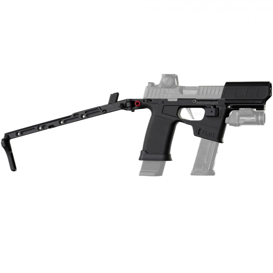 FLUX DEFENSE RAIDER 365 ALUMINUM PISTOL CHASSIS (BLACK) | Modern Warriors