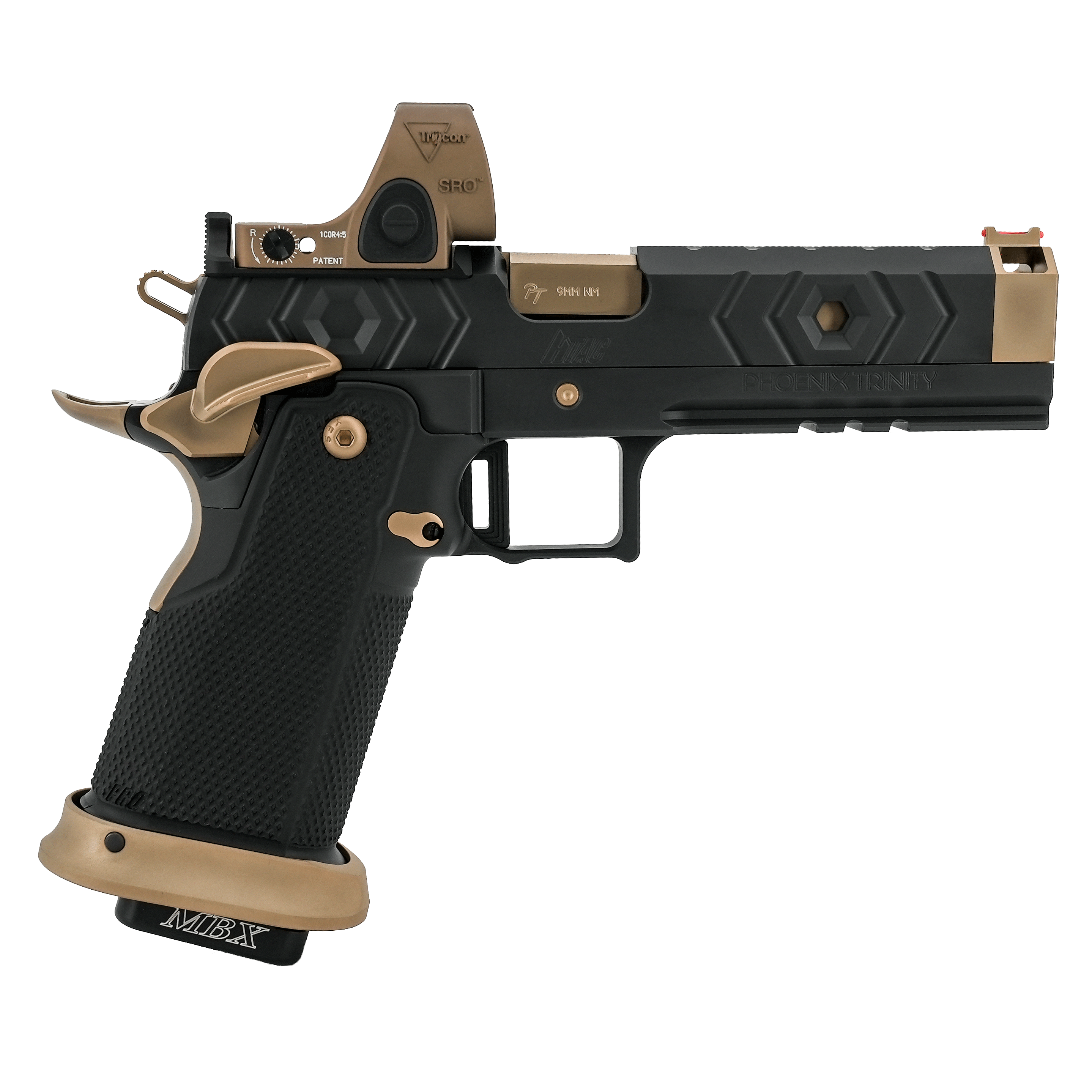VULCAN PHOENIX TRINITY H-TAC (9MM) 5" COMPENSATED LINKLESS FDE-BLACK ...