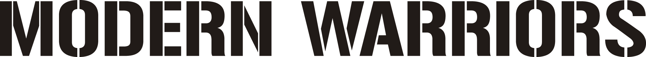 MW Wordmark Logo Black