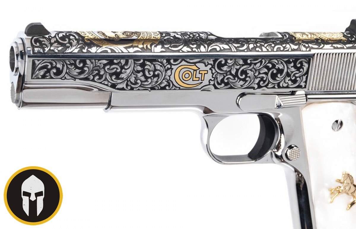 Colt Government Model Series 70 45 Acp Samuel Colt Limited Edition 150 Of 500 Modern 4439